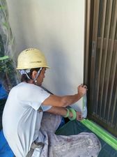狛江市中和泉で外壁塗装工事