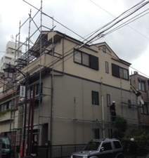 東京都内で外壁屋根塗装