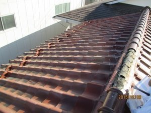 調布市Ｔ邸で屋根葺き替え工事