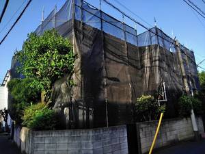 狛江市元和泉　外壁外構工事完了しました