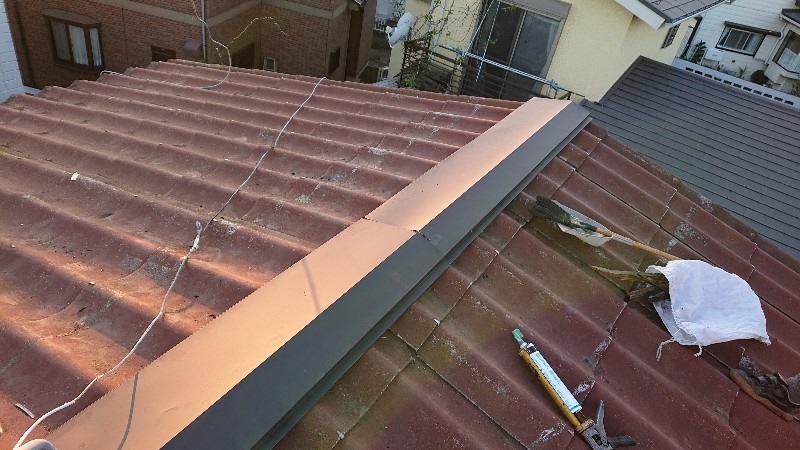 セキスイ瓦U　補修工事